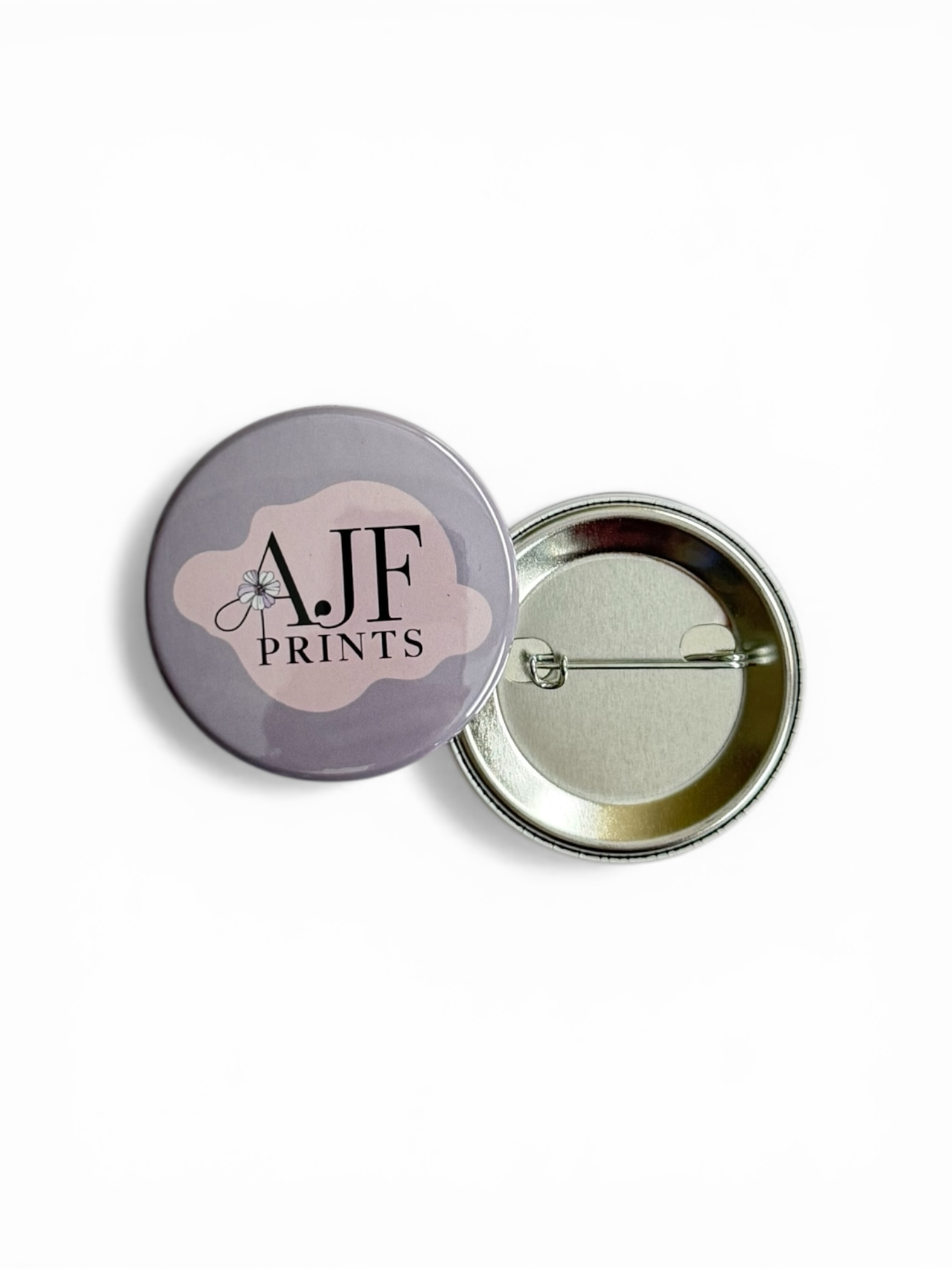 Custom Button Pin —  Set of 12